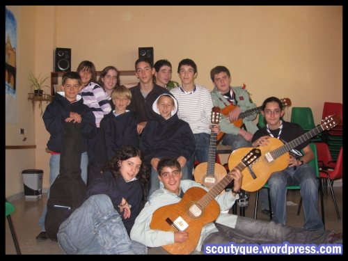 Guitar Class Grupo Scout Álamo